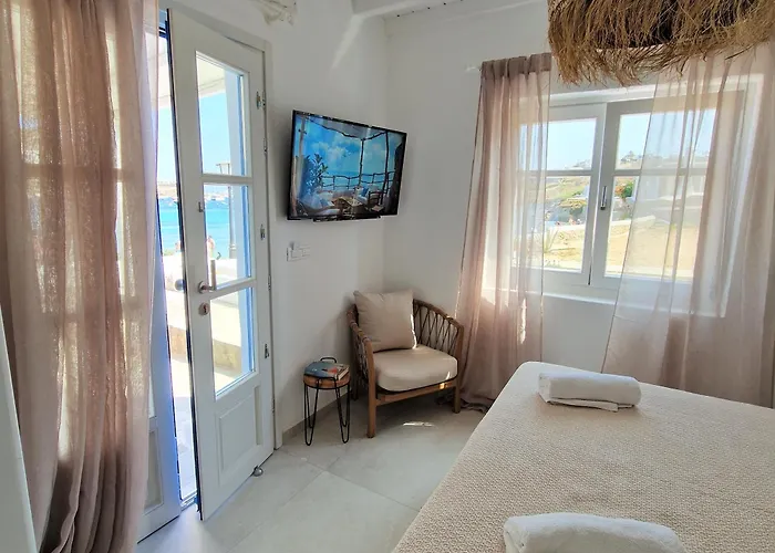 Absolute Water Front By Blue Waters Mykonos オルノス