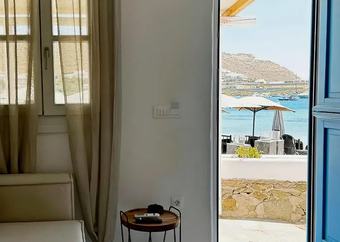 公寓 Absolute Water Front By Blue Waters Mykonos *